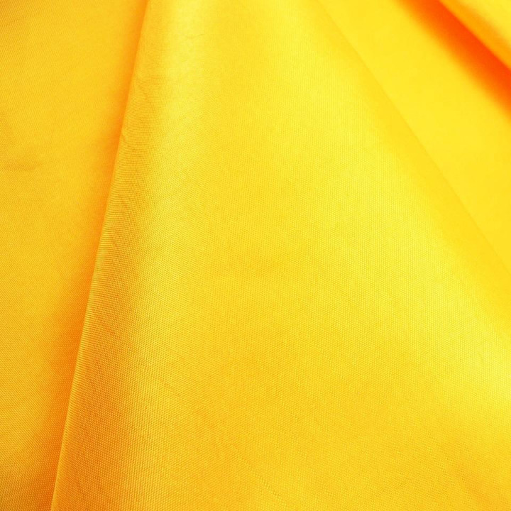 Ткань хлопок Желтая однотонная