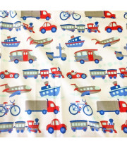 Ткань хлопок Машинки-Самолеты