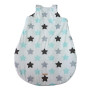Спальный мешок для новорожденных "Звезды мятно-серые" 