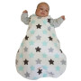 Спальный мешок для новорожденных "Звезды мятно-серые" 
