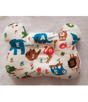 Ортопедическая подушка детская "Зверушки", от 0 до 6 месяцев