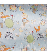 Ткань хлопок Маленький принц на голубом