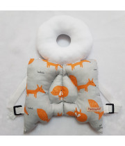 Крылья защита для детей "Лисички на сером"